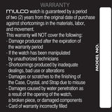 Mulco ILLUSION con cinco Correas + Pulsera - techno305