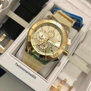 TECHNOMARINE TM 115216 46MM GOLD AND GOLD - techno305