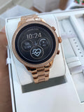 Michael Kors Women Rose Gold  3 strap Smartwatch + Pulsera Gratis