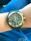 New Technomarine Gold and Black 46mm + Pulsera de Gratis