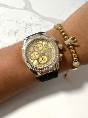 New Technomarine 2022 Gold and Gold Diamond 46mm Limited Edition + pulsera Gratis