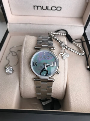 Mulco Stainless Steel + Pulsera y Cadena - techno305