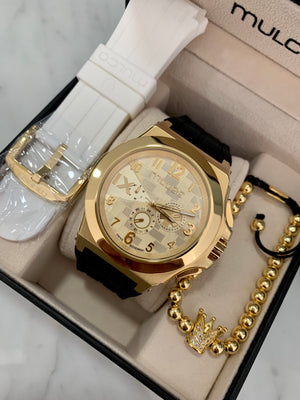 ( EDICIÓN LIMITADA ) MULCO GOLD AND GOLD SUIZO + Pulsera - techno305