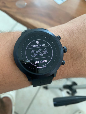 Michael Kors Full Black Unisex 43mm Smartwatch