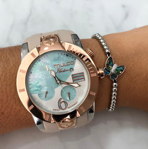 Mulco ILLUSION Maquinaria suiza  + Pulsera - techno305