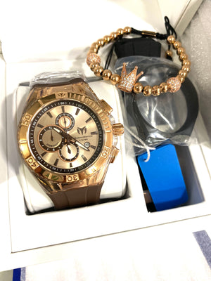 Technomarine Unisex Cruise Star Rose Gold + Pulsera Gratis - techno305