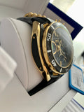 NEW Technomarine  Gold and Black W/ Green  + Pulsera Gratis - techno305