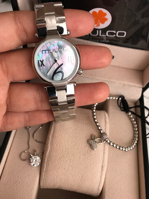 Mulco Stainless Steel + Pulsera y Cadena - techno305
