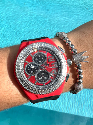 TECHNOMARINE 46mm Cruise Crystal Red