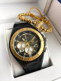 TechnoMarine Men's Cruise 46mm + Pulsera - techno305