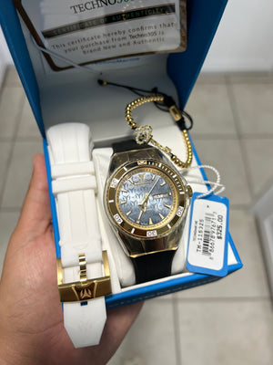 NEW TECHNOMARINE 40MM DOS CORREAS + PULSERA GRARTIS
