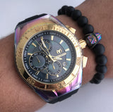Technomarine 45mm Negro con tornasol + pulsera - techno305