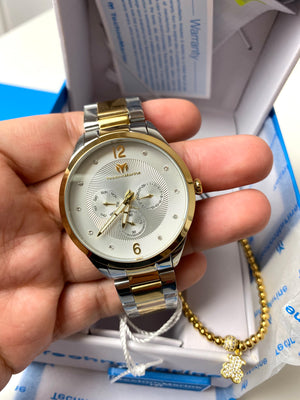 Technomarine MoonSun Unisex 42mm Two-Tone with + Pulsera Gratis - techno305