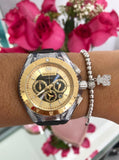 Technomarine 40mm Plata y Oro + pulsera - techno305