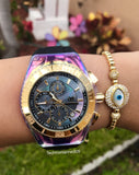 Technomarine 45mm Negro con tornasol + pulsera - techno305