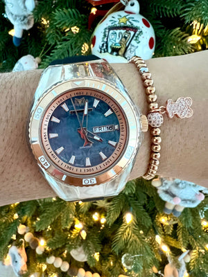 NEW TECHNOMARINE DOS CORREAS + PULSERA GRATIS