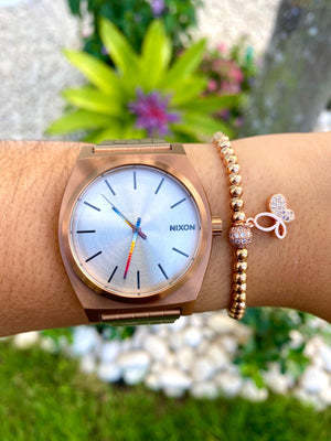 Nixon Time Teller Rose Gold 37mm