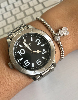 Nixon Women Quartz Silver Watch - techno305