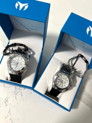 SET TECHNOMARINE SILVER