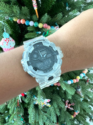G-shock Clear and blanca 52mm