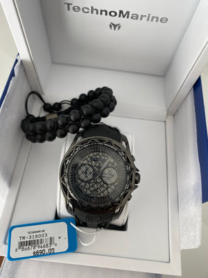 Technomarine NEW 2019 47mm Black + pulseta gratis - techno305
