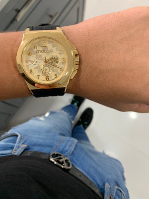 ( EDICIÓN LIMITADA ) MULCO GOLD AND GOLD SUIZO + Pulsera - techno305