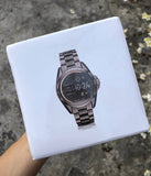 Michael Kors Smartwatch + correa blanca (cuero) - techno305