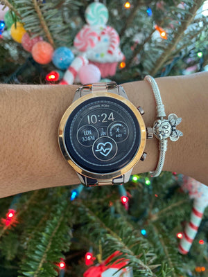 Michael Kors Women's Gen 4 Runway 41mm Touchscreen SS Smartwatch + Pulsera Gratis