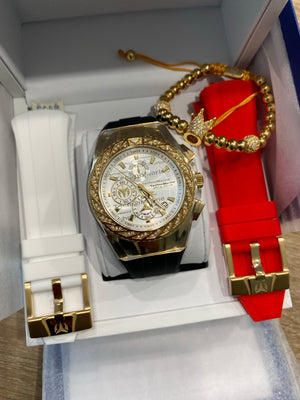 Technomarine Glitz Special Edition 3 correas + pulsera Gratis - techno305