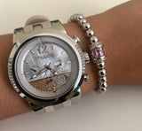 Mulco Blue Marine Infinity Beige + Pulsera de llave - techno305
