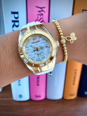 NEW TECHNOMARINE 40MM DOS CORREAS + PULSERA GRATIS