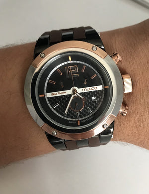 BLUE MARINE GLASS MEN - techno305