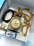 Technomarine Gold and Gold Diamond