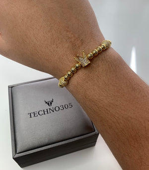 Nueva Pulsera de Corona edición especial GOLD - techno305
