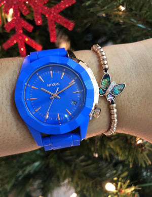 Nixon Blue Rose Gold - techno305