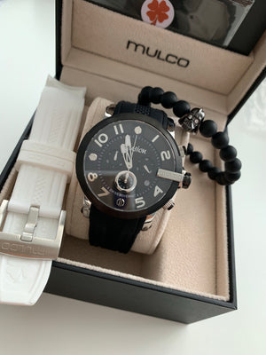 Mulco black Maquinaria Suiza Dos correas - techno305