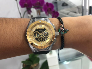 Technomarine 40mm Plata y Oro + pulsera - techno305
