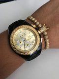 Technomarine Gold and Gold Diamond + Pulsera y Mascara Gratis - techno305