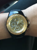 Technomarine Gold and Gold Diamond + Pulsera y Mascara Gratis - techno305