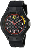 Ferrari Men's 830278 Pit Crew 44mm Black PC Carbon Watch - techno305