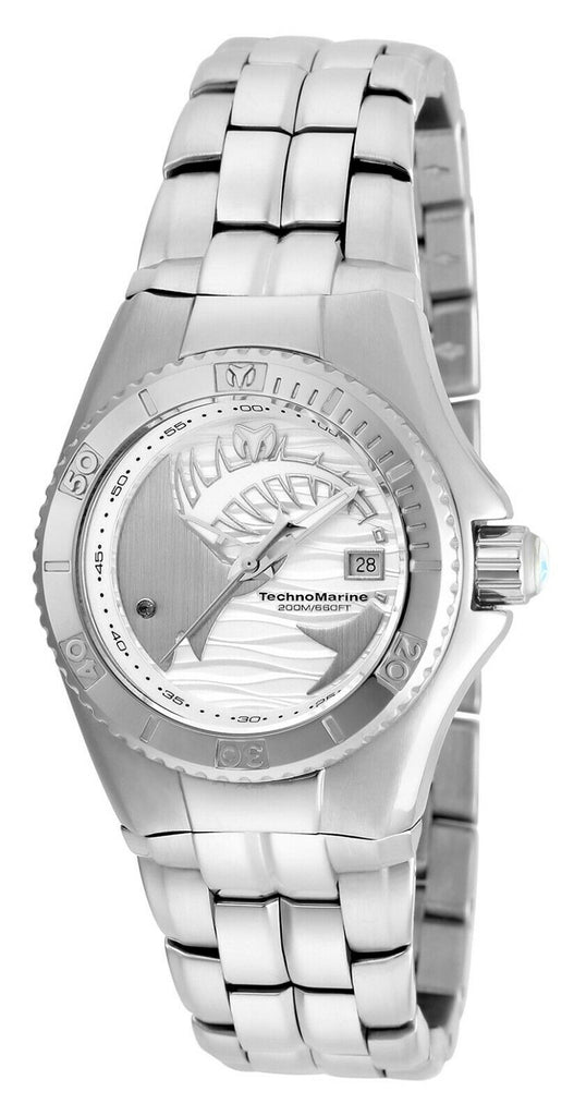 Technomarine Women's 30mm Dream Cruise Silver Fortune Fish Watch - techno305