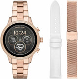 Michael Kors Women Rose Gold  3 strap Smartwatch + Pulsera Gratis